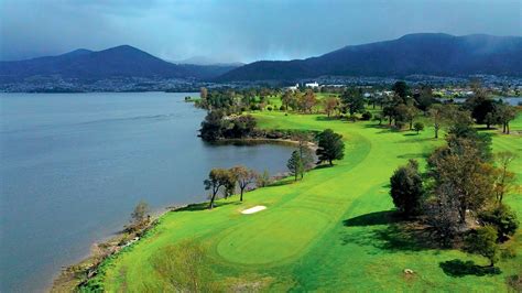 claremont golf club tasmania course map